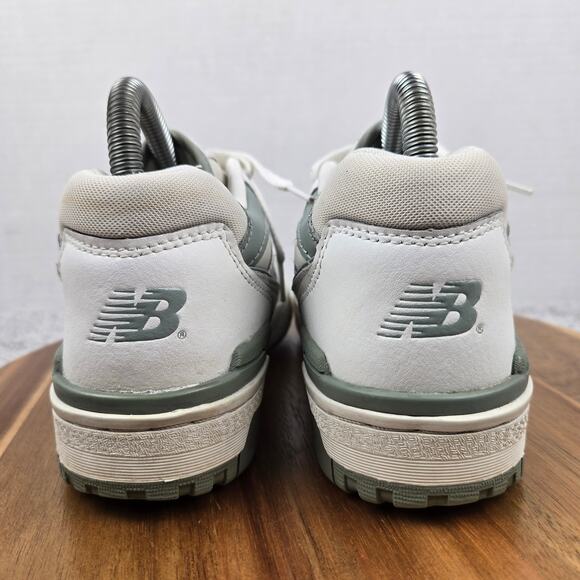 New Balance Womens 6.5B 550 White Juniper Leather Casual Lifestyle Daily Sneaker - Picture 2 of 15